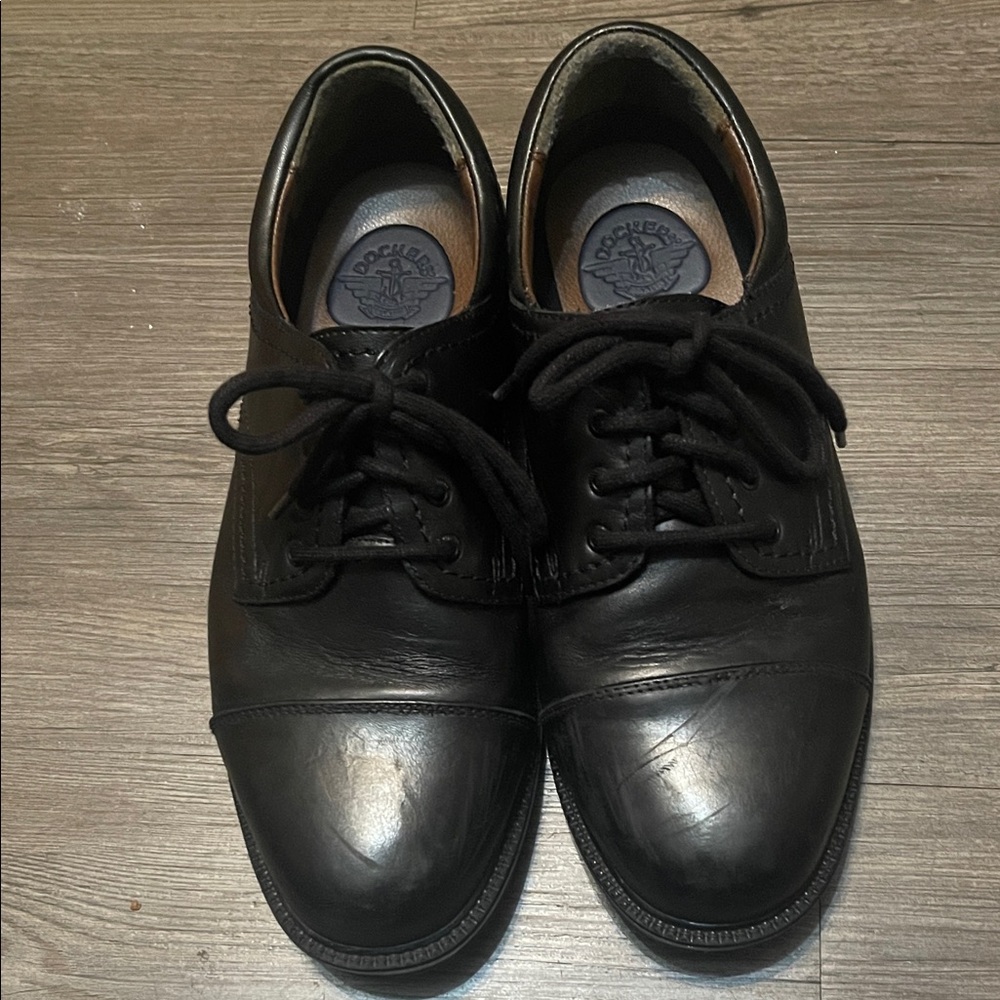 Dockers Men's‎ Classic Black Oxfords